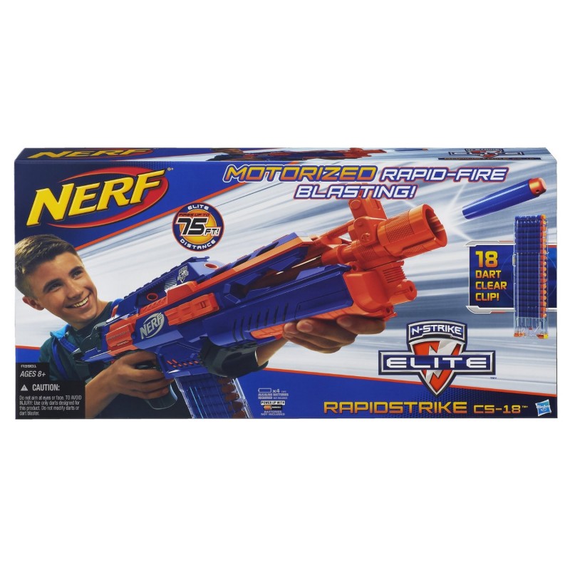 Бластер Nerf Elite RapidStrike CS-18 (A3901) / Нёрф Элит